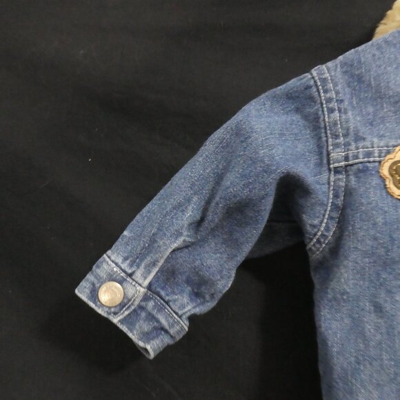 NANETTE | 12 months | Snap Button Closure Denim Jacket W/ Butterfly & Flowers - Picture 11 of 16